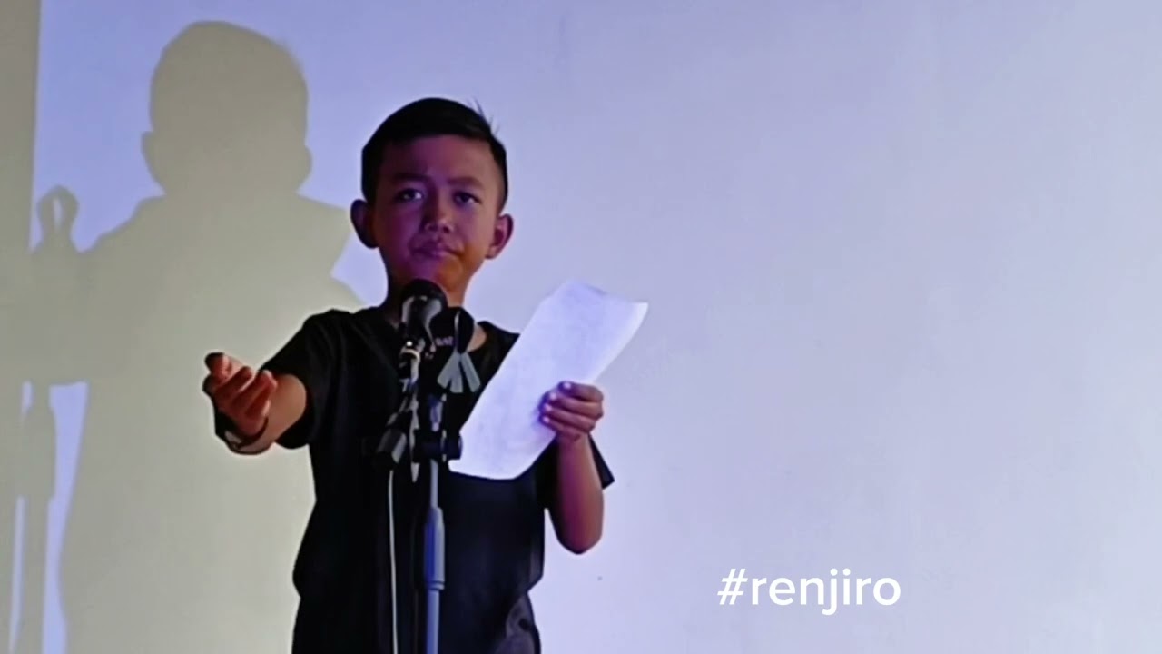 Renjiro Baca Geguritan - Jangkrik - Karya Irul S. Budianto #gurit #geguritan