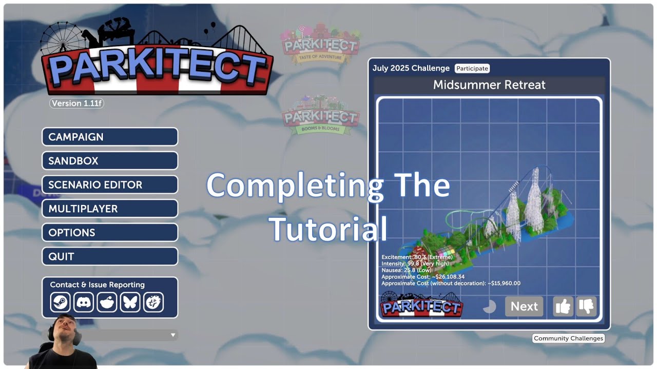 Parkitect Completing The Tutorial