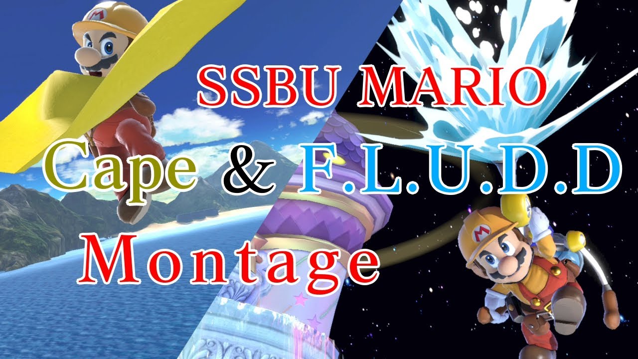 スマブラsp マリオ マント ポンプ限定撃墜集 Mario Montage Ssbu Youtube