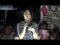 【スピーチ掲載】SEALDs 大学三年生 芝田万奈さんスピーチ