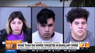 Arrests in South American crime organization targeting upscale homes in Phoenix metro area