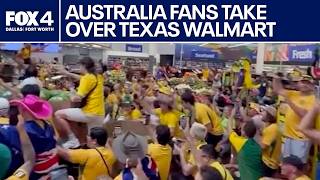 World Cup 2026: Aussie fans take over Arlington Walmart