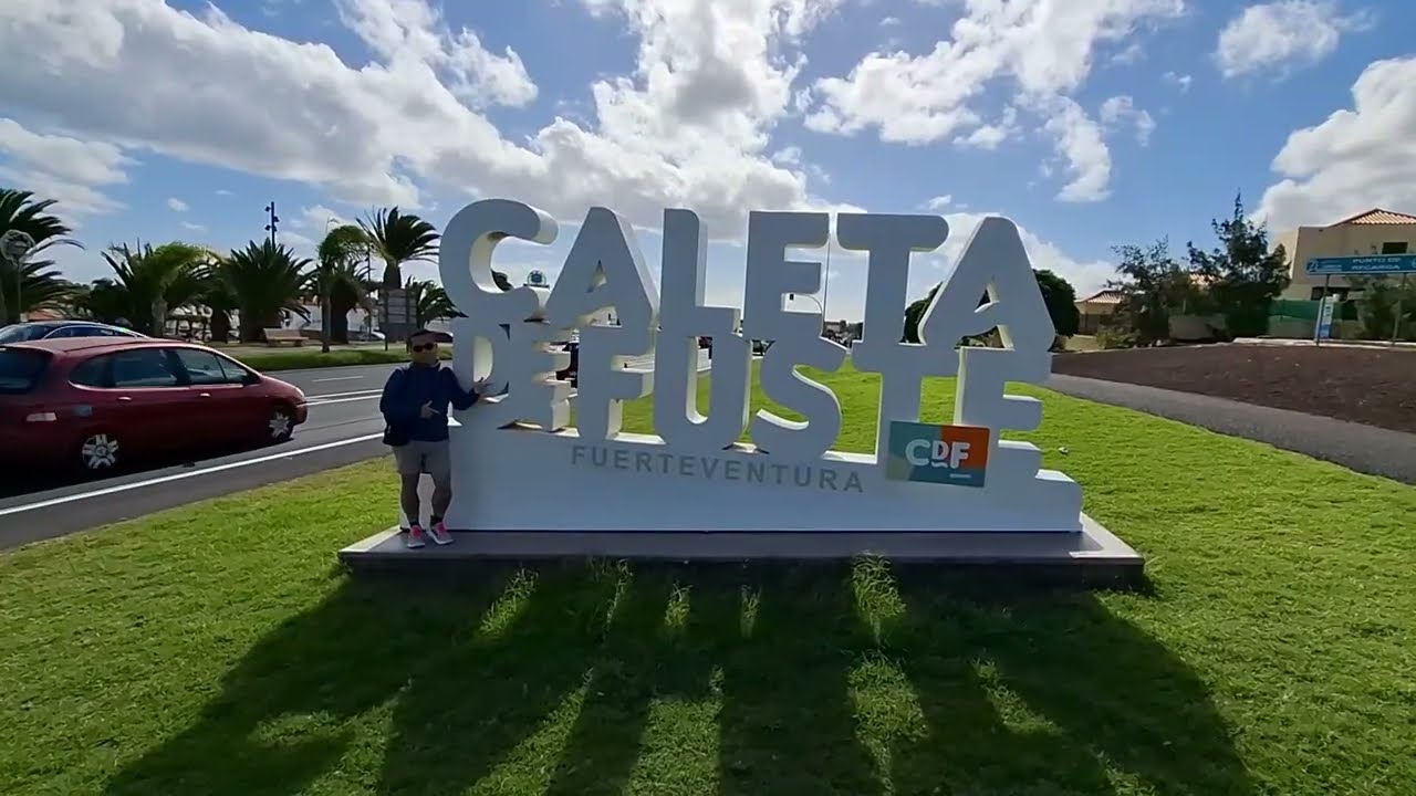 FUERTEVENTURA | Corralejo to Caleta de Fuste by Bus | Canary Islands, Spain Holiday 2025