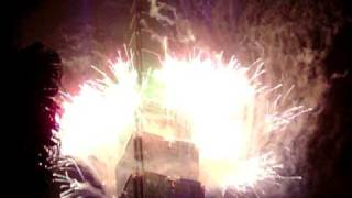 Taipei 101 fireworks 2010 New Years