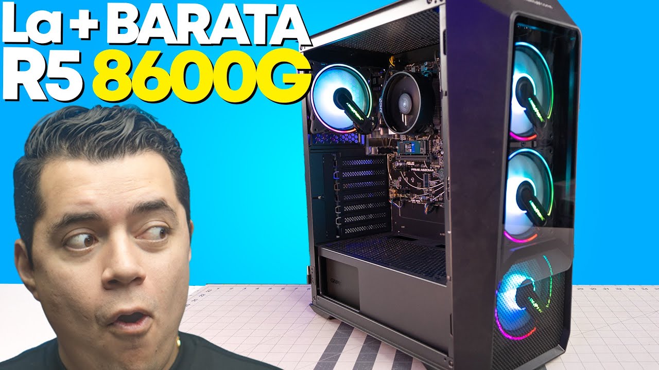 La PC Gamer con R5 8600G MÁS ECONOMICA POSIBLE