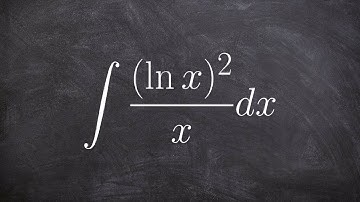 U-substitution with natural logarithms