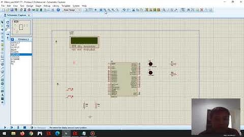 Codevision Avr Akses led dengan Button dan ditampilkan dengan LCD
