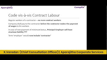 Are you Code Ready? - Part 7 | 60 Minutes Compliance - Aparajitha Corporate Services