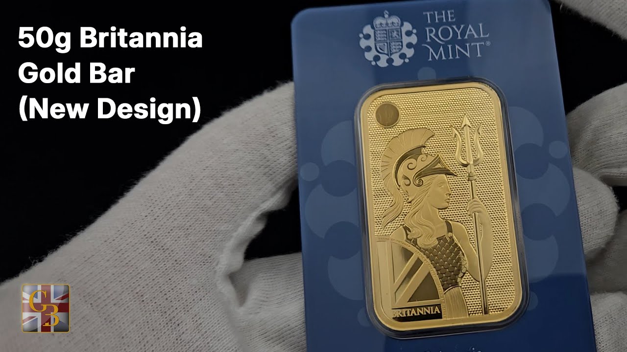 Why the 50g Britannia Gold Bar (New Design) is a Must-Have for Investors