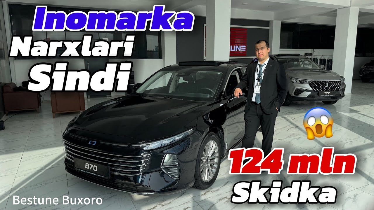 MALIBUGA RAQOBATCHI TOPILDI 🔥 BESTUNE B70 124 mln SKIDKADA