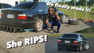 The E36 Finally makes its first DRIFT EVENT!