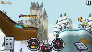 6514m Mountain with Snowmobile - Hill Climb Racing 2 screenshot 1
