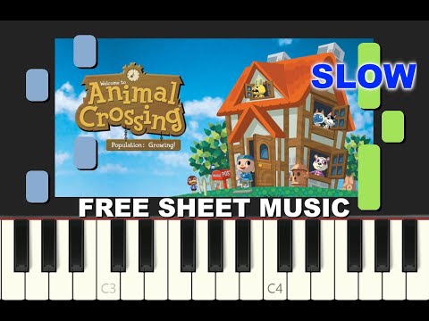Animal Crossing - Gamecube Title Screen - Nintendo