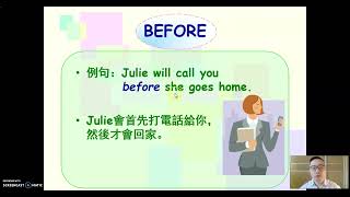 Conjunctions: Before, After, When, While