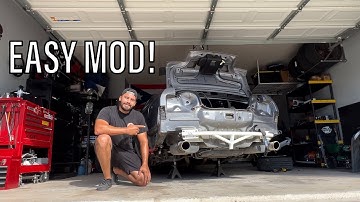 S197 Drift Mustang Gets GT500 Bumper and Bash Bar!