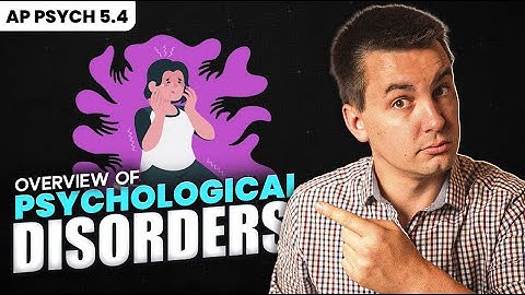 Psychological Disorders Summary (AP Psychology Review Unit 5 Topic 4)