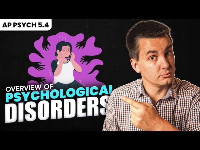 Psychological Disorders Summary (AP Psychology Review Unit 5 Topic 4)