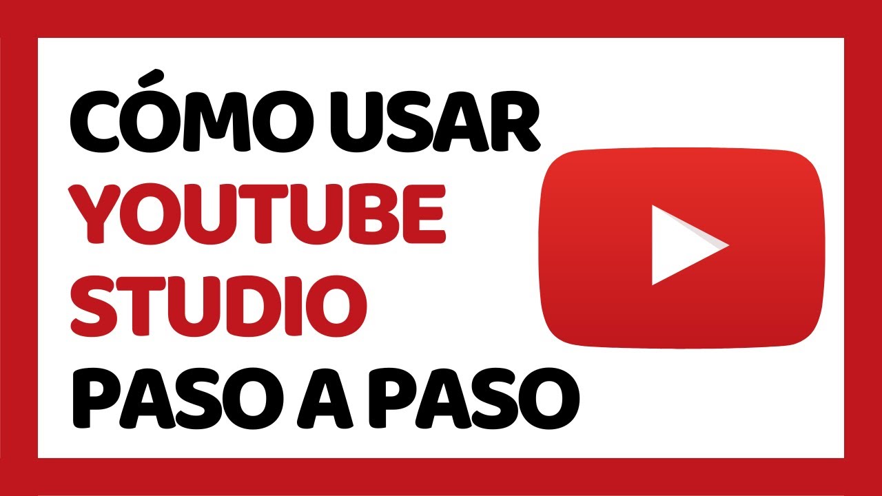COMO USAR YOUTUBE STUDIO intelligence overview