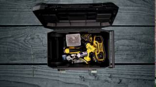 STANLEY® ESSENTIAL™ 50L chest with metal latches time lapse