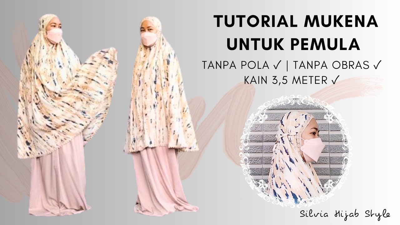 Как сшить мукену для начинающих | Как приготовить мукену на каждый день #mukena #dailymukena