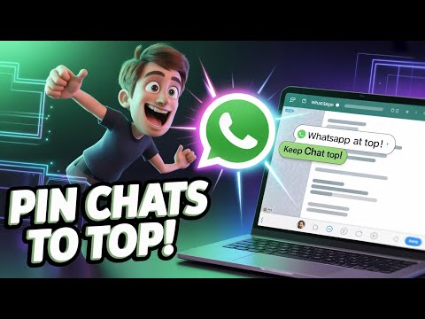 How To Pin Chats On WhatsApp Web KEEP CHAT AT TOP 