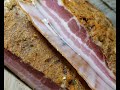 Como hacer Panceta/Bacon Seca Salada! los pasos y secretos para que salga riquisima! leer abajo!