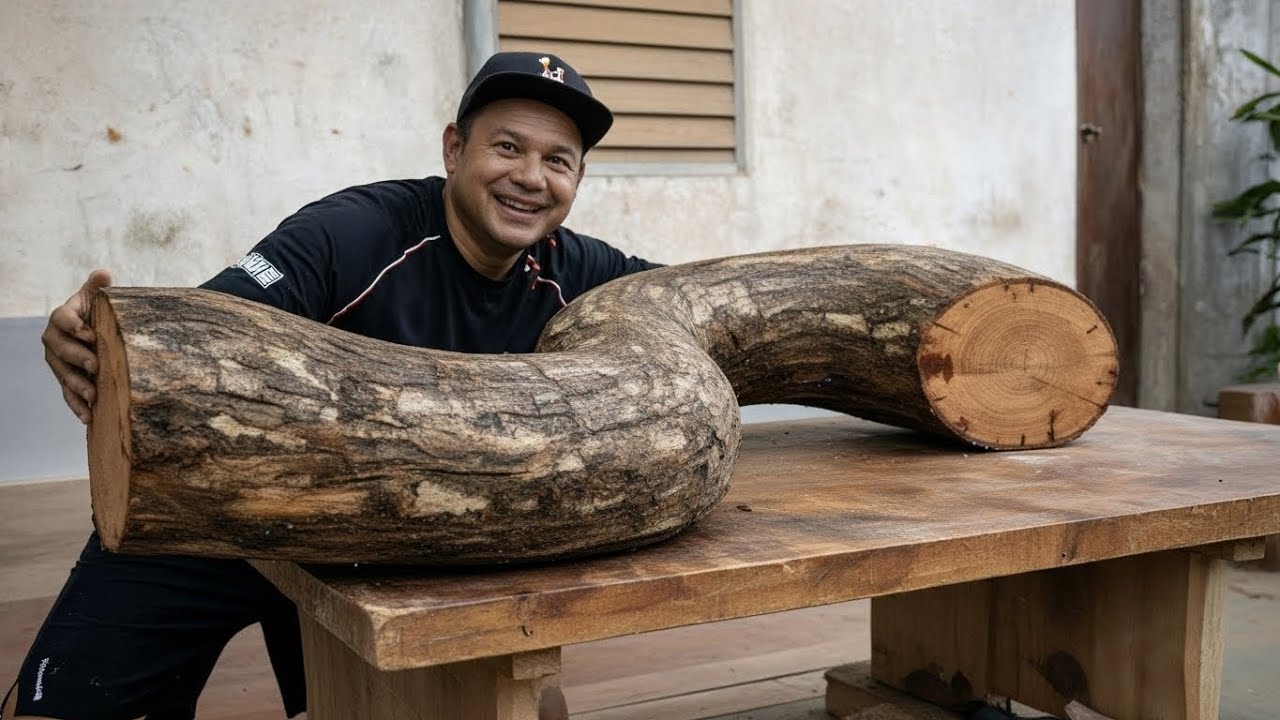 Masterpieces Created by a Young Carpenter: Let's See His First Work.