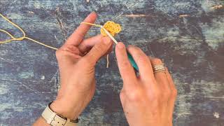 How To Crochet A Mini Flower Video Tutorial