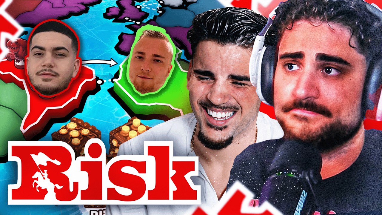 DER PURE WAHNSINN IN RISIKO🤯👑 Risiko mit Danny, Rohat, Mert, Coach & Seyyn🔥