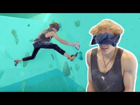 Louis Parkinson Climbs Blindfolded | Bird Box Challenge