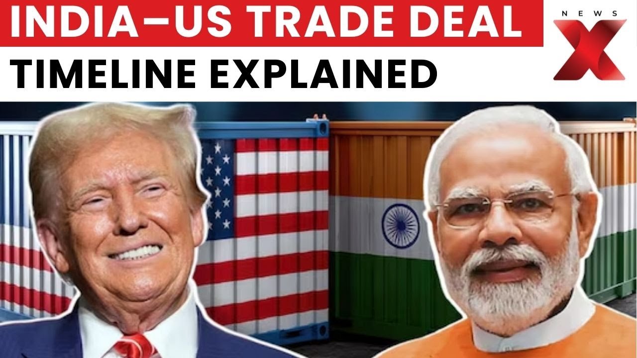 India–US Historic Trade Deal: Key Moments From Talks That Sealed The Pact | NewsX