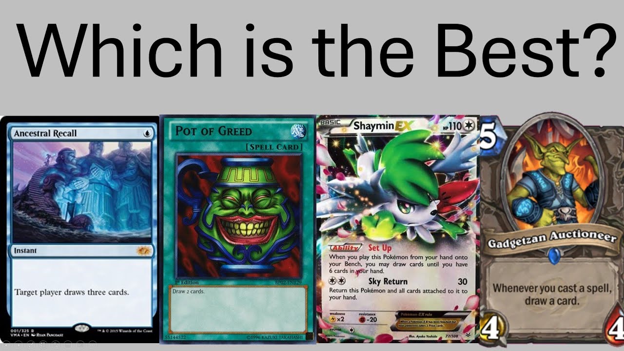 What is the Best Card Draw Card of All Time? What is the Best Card Draw Card of All Time?
