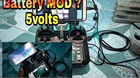 FlySky FS-I6X Simple 5v Battery Mod