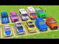 VUS GAME - TRANSPORTING POLICE CARS, FIRE DEPARTMENT, AMBULANCE VEHICLES WITH TRUCKS - FS22 #500