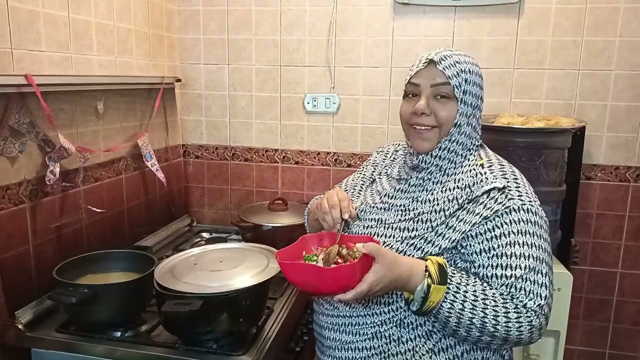 تعالوا شوفوا فطار 18 رمضان والايام بتطفي والعمر بيبرس 👌