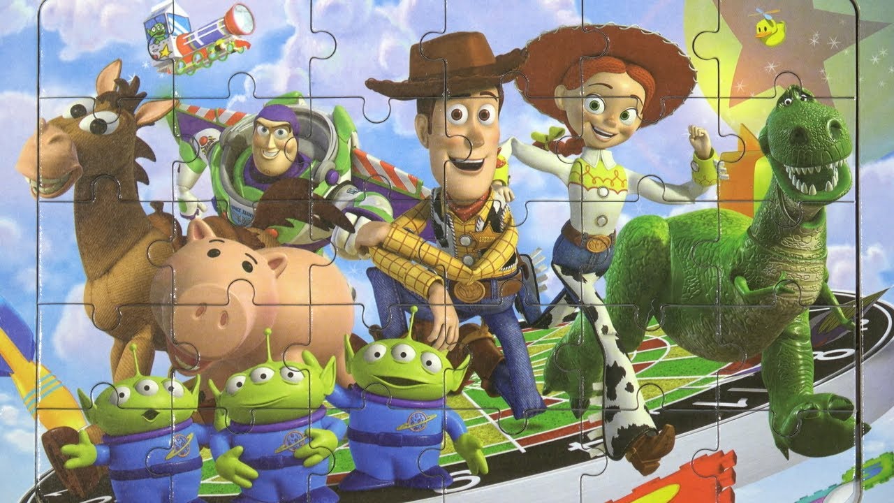 Toy Story 4 Puzzle Woody is sitting For kids トイ・ストーリー4 パズル 子供向け
