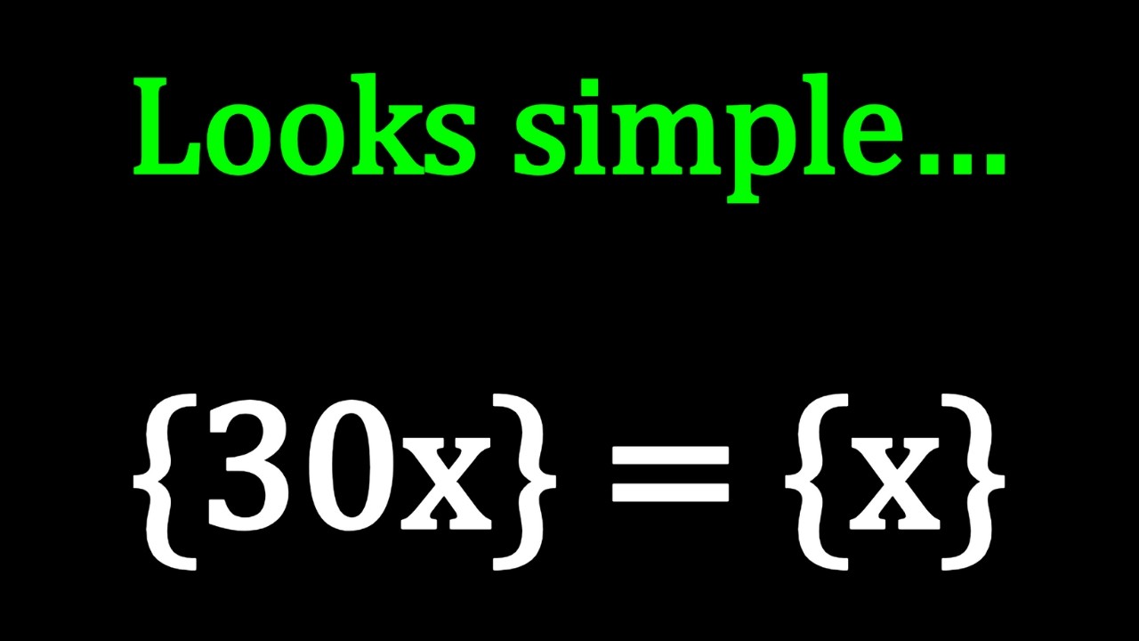 This Fractional Equation Is Sneaky