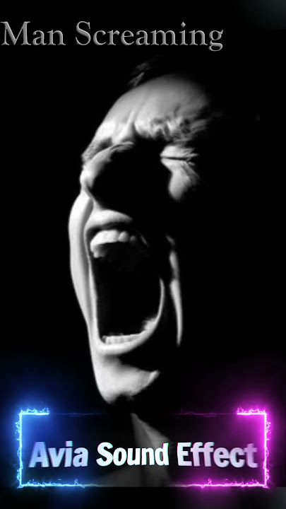 Man Screaming Sound Effect #shorts #soundeffect