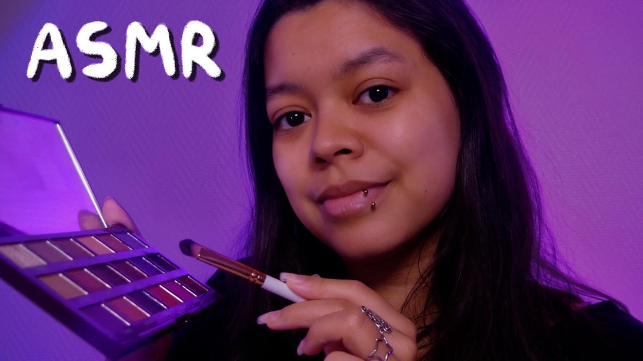 Je te maquille 💄✨ ASMR FR (attention personnelle, bruits de bouche..)