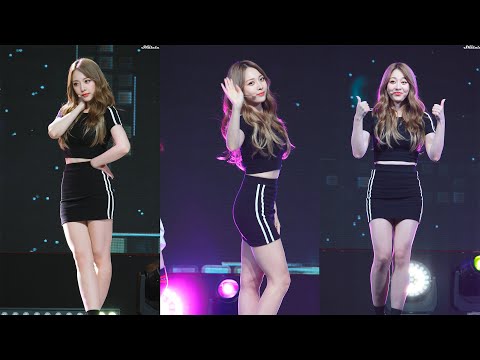 [쁘걸 명작선] 180622 브레이브걸스(Brave Girls) - 툭 하면(Easily) ...은지 직캠(Eunji fancam) @위문열차(춘천)