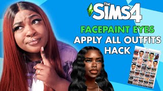 ✨ How To Easily Apply Facepaint Eyes To All Outfits In CAS ✨ | Sims4Studio Tutorial | Ebonix Academy