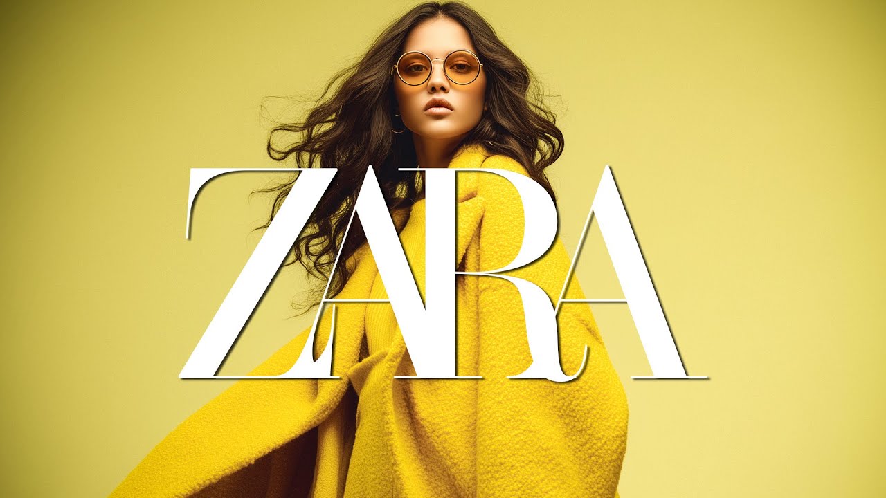 ZARA Golden Glow: Chic Store BGM for Focused Elegance & Bright Ideas 💛🖤