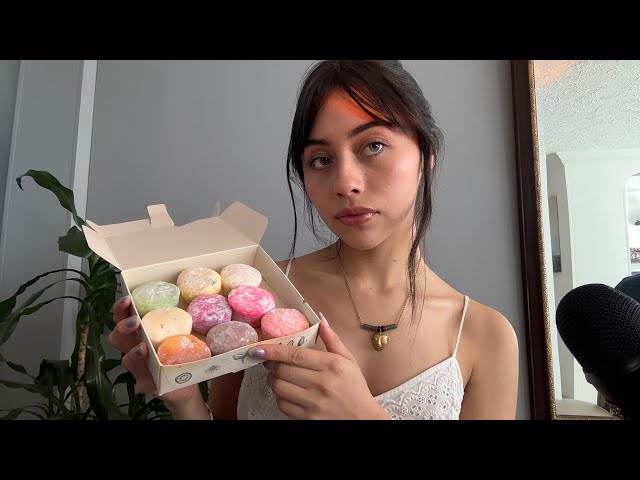 MOCHIS ICE CREAM MUKBANG (ASMR)