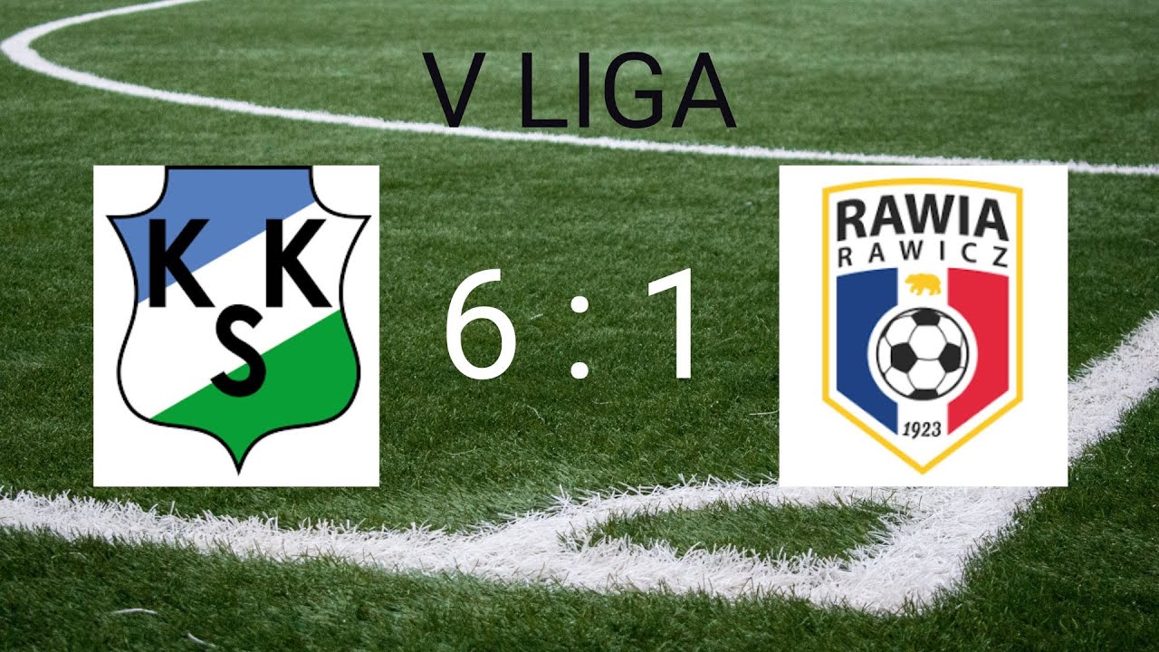 Rawia R KKS KALISZ II - RAWIA RAWICZ 6:1 BRAMKI V LIGA - YouTube