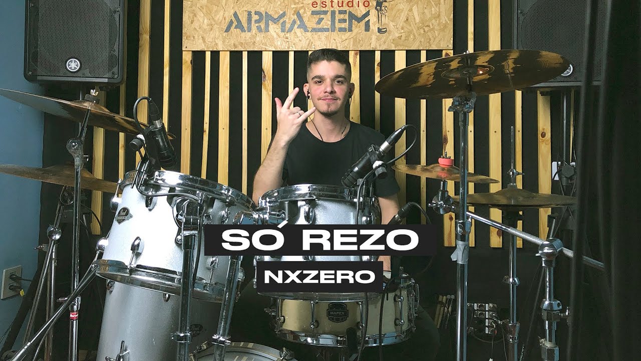 NX ZERO - SÓ REZO | DRUM COVER | GABRIEL MORAES