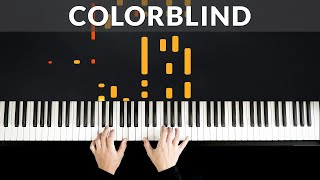 Colorblind - Counting Crows | Tutorial of my Piano Cover