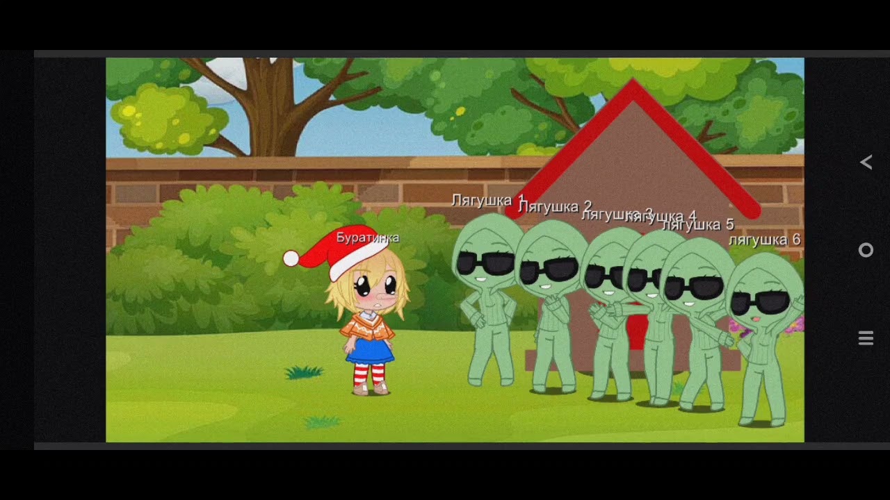 Мини-фильм гача Нокс: я вернулась ❤️ 2 серия " песня лягушек, встреча Буратино и Буратинки"