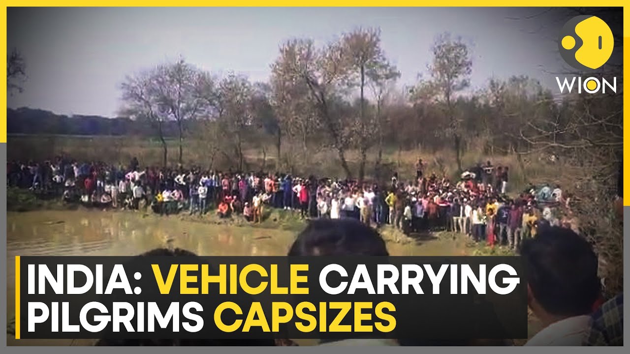 India: At least 22 dead as tractor-trailer capsizes in a pond in Uttar ...