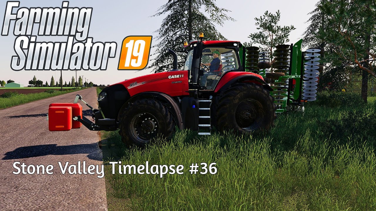 Feeding Pigs, Plowing Fields And Feeding Cows | Stone Valley #36 | FS19 Timelapse