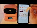 Mini Wireless Printer for Labels & Tags 📎